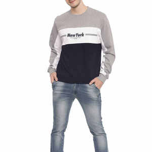 เสื้อสเวตเชิ้ตคอกลมผู้ชาย ลายพิมพ์นิวยอร์ก สไตล์ลำลอง ทรงปกติ ผ้าถัก คอตตอน แขนยาว เหมาะสำหรับใส่ในฤดูใบไม้ร่วง - Product Image 4