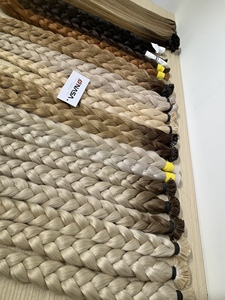 Super Double Drawn Vietnamese Hanoi Virgin Hair Keratin-bonded Flattip Extensions Weave <b>Bleached</b> Factory Price Full Cuticle Nasa - Product Image 5