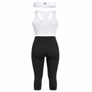 Soutien-gorge de sport pour femme sans couture, respirant, écologique, de qualité supérieure, avec logo frontal, service OEM, prix de gros abordable - Product Image 1