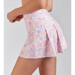 Jupes courtes décontractées pour femmes et jeunes filles, grandes tailles, en polyester léger, respirant, anti-UV et anti-humidité - Product Image 2