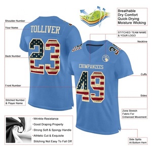 2025 personnalisé 100% Polyester Sublimation Design Football Club équipe maillot haute qualité thaïlandaise vêtements de football - Product Image 2