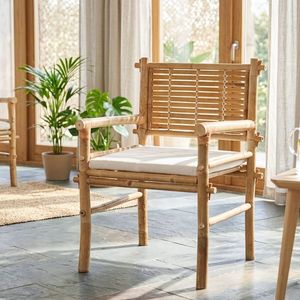 Silla de Bambú Ecológica Hecha a Mano, Decoración Natural para el Hogar, Fabricante Mayorista de Muebles de Vietnam - Product Image 1