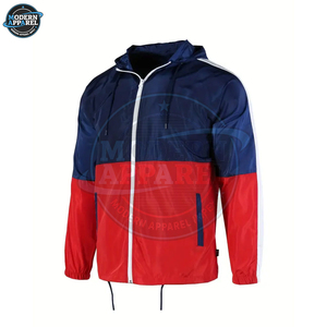 Nueva Chaqueta Cortavientos Impermeable para Hombre, Repelente al Agua, con Cierre, Transpirable y Cómoda, en Venta - Product Image 4