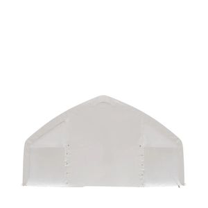 30 'X 50' TMG-ST3050V muro dritto di picco soffitto riparo di stoccaggio con copertura in PVC 17 oz resistente e porte di azionamento - Product Image 3