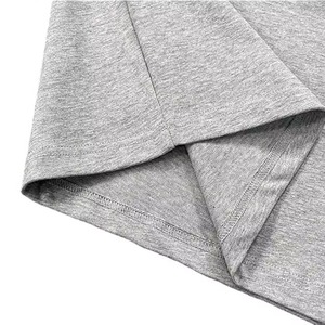 Camiseta Oversize de Algodón Orgánico 100% de 180g para Hombre, Cuello Redondo, Estampado Personalizado, Tejido Liso - Product Image 3
