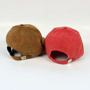 Gorra de Gamuza Personalizada Unisex OEM ODM Gorra de Béisbol1 - Product Image 3