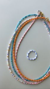 Cadena de cintura multicapa con cuentas rosas y dijes de corazón y sol, joyería corporal para mujer, accesorios de playa de verano, conjunto de cinturón - Product Image 6