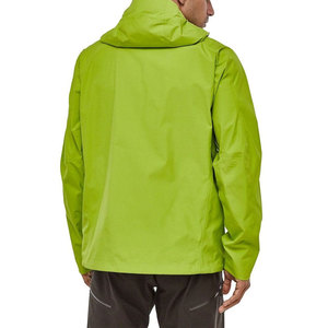 Men Rain <b>Jacket</b> Breathable Waterproof Shell <b>Jacket</b> <b>with</b> Full Front <b>Zipper</b> Adjustable Hood and Multiple Secure Storage <b>Pockets</b> - Product Image 6