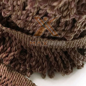 Flecos de lana de color sólido en venta, nuevo diseño, flecos de lana profesionales - Product Image 6