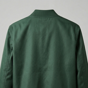 Chaqueta bomber en oferta para hombre, ligera, de manga larga, con cremallera, cálida, informal, para invierno. - Product Image 6