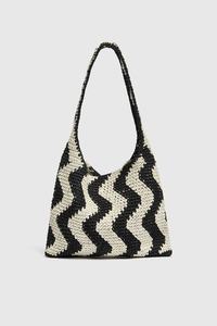 Bolso Tote de Contraste Tejido a Mano Artesanal 2026, Bolso de Ganchillo de Algodón Ecológico con Dos Asas, Bolso de Hombro Boho Ligero para Uso Diario - Product Image 5