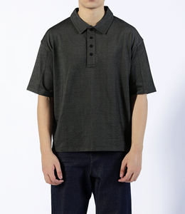 Chemises pour hommes à col rabattu, anti-plis, en tissu tricoté respirant, service OEM, haute qualité, personnalisées, grandes tailles, imprimées - Product Image 5