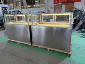 Vitrines réfrigérées haut de gamme pour gâteaux et pains, grande capacité, 1,2 m, 1,8 m, 2 m, tailles personnalisées, avec boîtes de rangement réfrigérées - Product Image 5