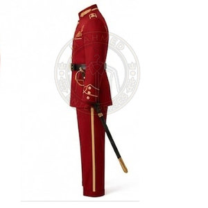 Uniforme de Caballería Profesional de M Ahmed Enterprises, Diseño Elegante, Tela de Forro Polar Transpirable, Material de Algodón/Lana, Duradero - Product Image 4