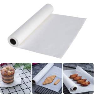 Papel para hornear con logo personalizado impreso, encerado, a prueba de grasa, con revestimiento de PE para envolver sándwiches, hamburguesas, alimentos, restaurantes, papel para mantequilla - Product Image 3