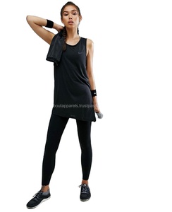 Débardeur de sport d'été pour femme sur mesure en gros avec broderie et bouton Tissu jersey respirant Impression de logo personnalisé - Product Image 1