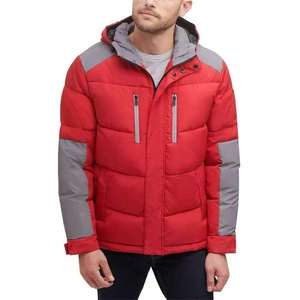 Latest Design Men's Puffer <b>Jacket</b> Canvas <b>Thin</b> <b>Waterproof</b> Breathable Customizable for Different Markets - Product Image 4