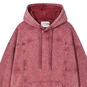 Sudaderas con Capucha Estilo Acid Wash para Hombre, 100% Algodón, Manga Larga, Acabado Lavado Único, Ligeras, Transpirables, para Invierno y Actividades al Aire Libre - Product Image 6