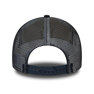 Khaki Black Mesh Trucker <b>Cap</b> 6-Panel Adjustable Fit Unisex Casual Style Spring Summer Breathable Fabric - Product Image 5