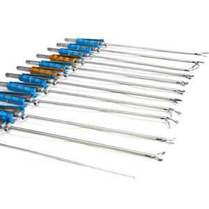 Tijeras MIS Premium con Hojas Curvadas, Eje de 5 mm, Longitud de Trabajo de 25 cm, Longitud Total de 35.5 cm, Mango Redondo Acolchado – ZETOMEDPRO - Product Image 5