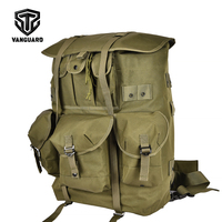 Sac à dos tactique de terrain en nylon robuste vert, sac à dos Alice avec cadre, sac à dos de randonnée sauvage, directement de l'usine