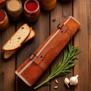 Juego de Cuchillos de Chef de Acero de Damasco de Alta Calidad, 5 Piezas, Diseño con Mangos de Micarta y Resina, Cuchillos Utilitarios de Caza, A&M Enterprises - Product Image 5