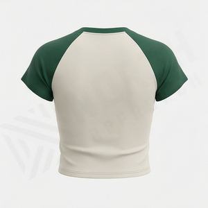 Camiseta sin Mangas Personalizada para Mujer, 100% Algodón, Camisetas Cortas de Alta Calidad, Camisa de Moda para Mujer, Ropa de Verano - Product Image 2