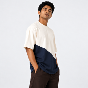 Nouveau T-shirt pour homme - Tissu tissé en polyester/coton écologique, imprimé tie-dye, design vierge, T-shirt personnalisé pour homme, qualité supérieure, meilleur choix - Product Image 4