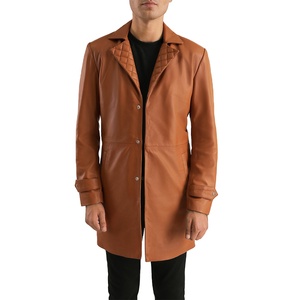 Mens Packable Waterproof Genuine Leather <b>Fleece</b> <b>Lined</b> Breathable Lightweight Windproof Outdoor Shell Rain <b>Jacket</b> OEM ODM - Product Image 5