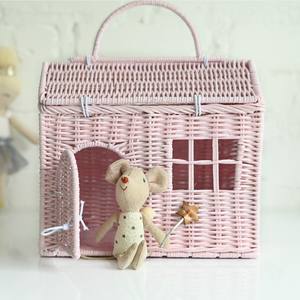 Purple house shape <b>school</b> bags <b>for</b> baby kids lovely children <b>handbags</b> and purses toddler fashion bag toys - Product Image 3