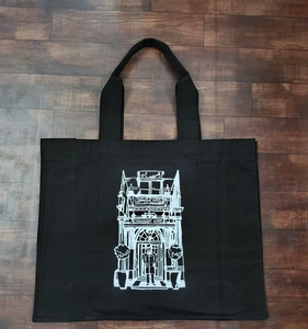 Bolsa de lona de algodón con logo impreso personalizado, bolsas de compras en blanco hechas a mano, proveedor mayorista directo de la India - Product Image 2