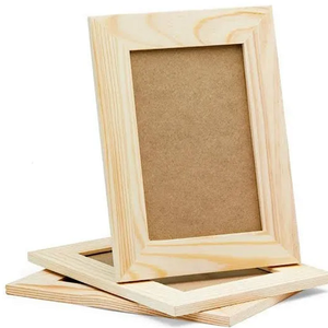 Décoration murale en bois, cadre en bois pour salon, cadre photo pour chambre à coucher, cadre photo pour bureau - Product Image 4