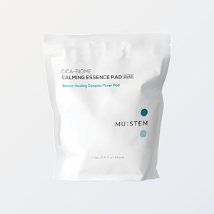 men's skin toner Myuseutem Cica-Biome Calming Essence <b>Pad</b> 60 Sheets, Main Product/<b>Refill</b>, 2 Types (Select 1) gel toner <b>pads</b> - Product Image 2