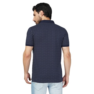 Camiseta de Manga Corta para Hombre, Corte Regular, 100% Algodón Jersey, Antiarrugas, Cuello Delgado, Diseño Liso, Alta Calidad, Gran Venta - Product Image 3
