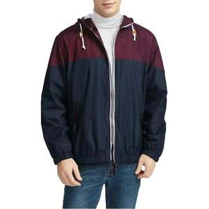 New Design Formal Fashionable Cashmere Hooded Windbreaker <b>Jacket</b> High Quality Wholesale <b>Men</b> Sport Stand Collar Front Logo - Product Image 1