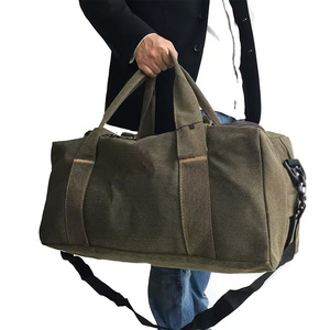 Bolsa de lona de viaje de gran capacidad, impermeable, equipaje de mano, duradera, para fin de semana, gimnasio, deportes, para hombres y mujeres - Product Image 2
