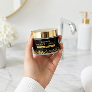 Crème raffermissante pour le visage, crème hydratante et équilibrante, soin pour peaux ternes, crème coréenne au collagène, crème à l'acide tranexamique - Product Image 2