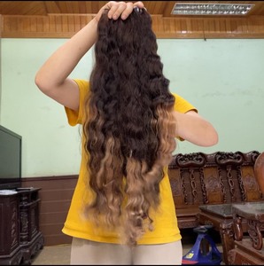 <b>Cheap</b> Virgin Unprocessed Wholesale Burmese Curly Hair Extensions, Raw Mink Virgin Double Drawn Burmese Curl Human Hair Bundles - Product Image 6