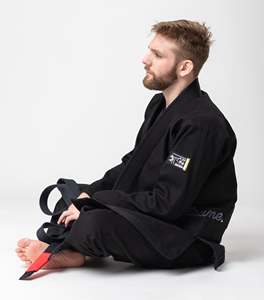 Heavyweight Cotton Brazilian Jiu Jitsu Gi Custom Design Sportswear for Judo and Karate Training Front Logo Position - Product Image 1