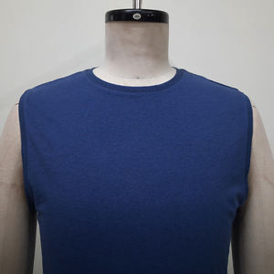 Débardeur en coton premium pour homme, sans manches, décontracté, pour la gym, tissu respirant, couleur unie, confortable, style été, pour le fitness quotidien - Product Image 4