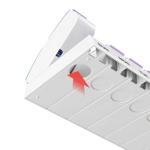 Organizzatore settimanale di pillole Ezy Dose AM/PM per conservare vitamine e farmaci - Product Image 2