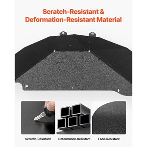 Parafanghi Interni Posteriori in Acciaio Compatibili con Jeep JK/JKU 2/4 Porte 2007-2018, Stile Bolt-On - Product Image 4