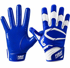 ฟูรัต เลเธอร์ส สเตลท์+ ถุงมือหนังแบบเต็มนิ้ว สีแดง สายรัดข้อมือแบบปรับได้ ถุงมือกีฬา สำหรับทุกเพศ - Product Image 4