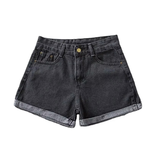 Shorts en jean délavé pour homme, en coton respirant de haute qualité, coupe droite taille haute, style décontracté d'été - Product Image 3