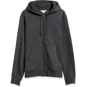 Sweat-shirts à fermeture éclair pour hommes, service OEM, prix de gros, polyester/coton, polaire respirant, hiver - Product Image 1