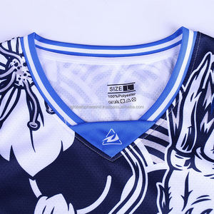 Camiseta de baloncesto de sublimación personalizada, uniformes de baloncesto para jóvenes de secado rápido de alta calidad, camiseta de baloncesto con logotipo del equipo - Product Image 4