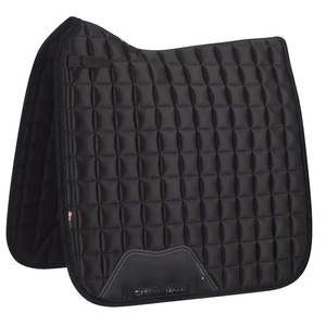 Tapis de selle en satin pour dressage, motif carré matelassé, nouveau design 2026, matériau écologique, taille et couleur personnalisables, produits équestres de haute qualité - Product Image 1