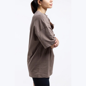 เสื้อยืดผู้หญิง AL-TAUL IMPEX รุ่นคัสตอมสำหรับฤดูร้อน แฟชั่นคุณภาพสูง เสื้อยืดโอเวอร์ไซส์ผ้าฝ้าย 100% สำหรับผู้หญิง - Product Image 2