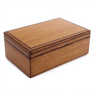 Luxury Rich Finish Wooden Cigar Case Crafted For Classic Appeal With Durable Construction And Smooth Polished Surface Texture - Product Image 1