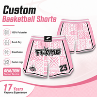 Produsen Celana Basket Laris Manis, Cetak Kustom, Celana Basket Jaring Amerika, Celana Basket Sublimasi Pria
